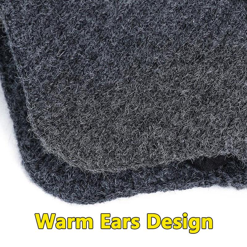 Fleece Lining Winter Caps for Men Women Winter Hats