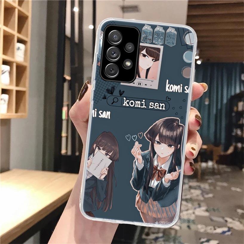 Komi Can't Communicate Phone Case For Samsung Galaxy A56 A55 A54 A53 A17 A16 A15 A14 A13 A36 A35 A34 A33 A26 A25 A24 A23 A05S A0