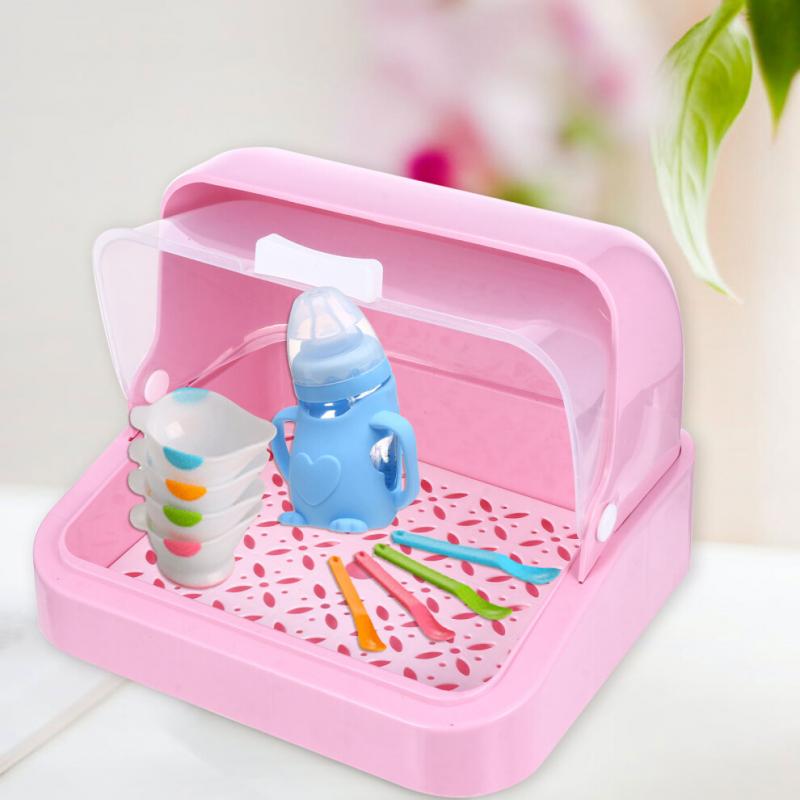 1 Stück Besteckaufbewahrungsbox Rosa PP Feuchtigkeitsgeschützt Für Produkte