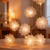 LED-Glasfaser-Blumen-Lichterkette - Hochzeits- und Festival-Dekoration