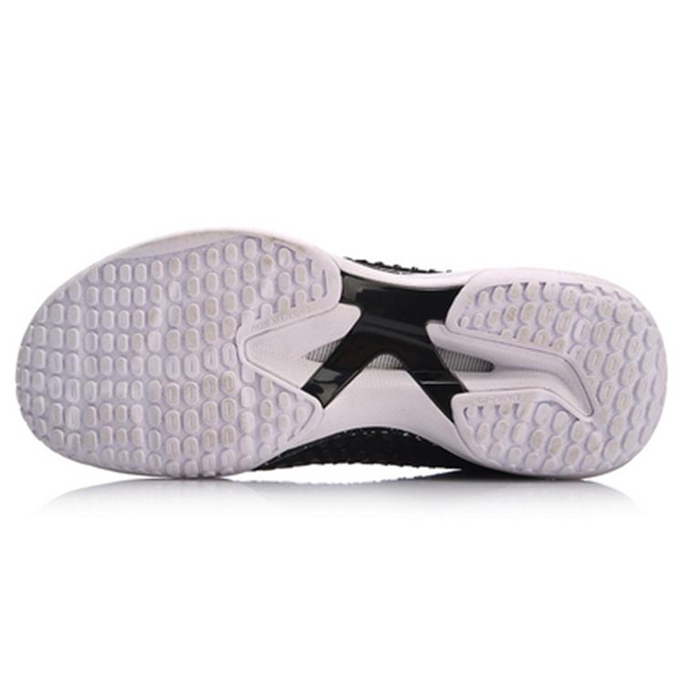 Li Ning Frontier Shadow Pro2.0 PU Cushioning Rebound Low Top Badminton Shoes Unisex Black AYAN013-3