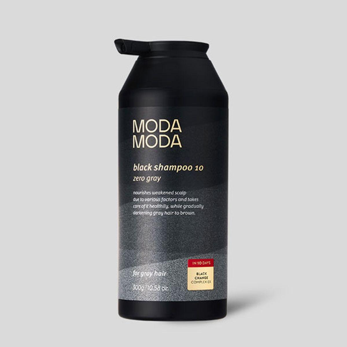 Zero Gray Black 10 Gray Hair Care 3rd Generation Shampoo 300g 1 Bottle