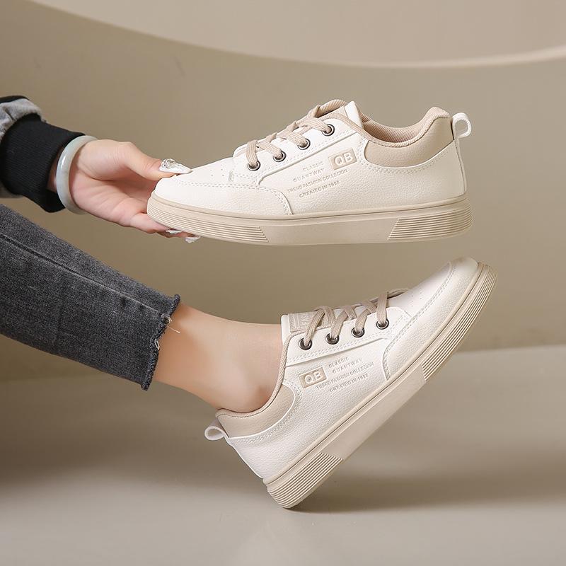 Little White Shoes Women's Autumn New Korean Version Ins Female Students' Leisure Sports Versatile Board Shoes Street Shooting Flats