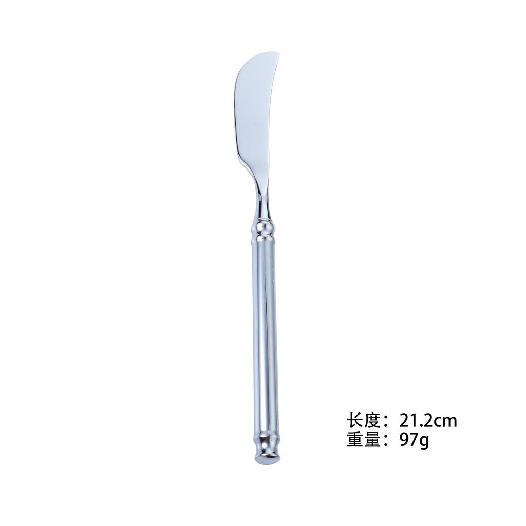 Q6 Roman knife, fork and spoon 304 stainless steel thickened western knife and fork legendary style thick steak knife, fork and spoon set