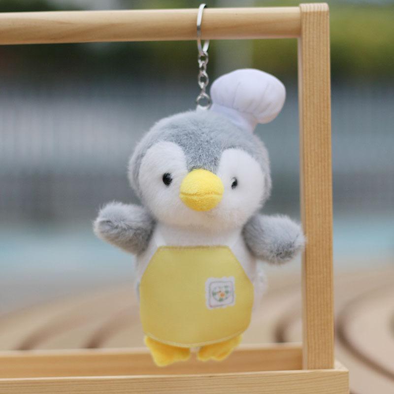 Adorable Penguin Keychain Plush Toy Bag Pendant Cute Animal Shape Soft Short Plush Material PP Cotton Filled Gift for Youth