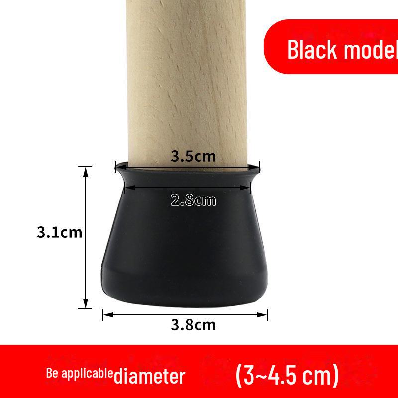 Silicone Wear-Resistant Chair & Table Leg Covers - Thickened, Anti-Fall Foot Pads