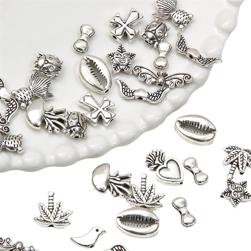 Metalllegering anheng for smykker gjør DIY armbånd halskjede Cat Bird Charms