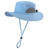 Connectyle Kleinkind Jungen Kinder Sonnenhut Outdoor Sport Leicht Verstellbar Atmungsaktiv Netz Eimerhut UV-Schutz Anglerhut
