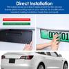 Rear License Plate for OE 1096844 00 B License Plate Frames Replacement Sturdy PP and EPDM Material, Car License Plate Holder Mounting Bracket for