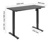 Adjustable Height Table Up Up Frigg Black