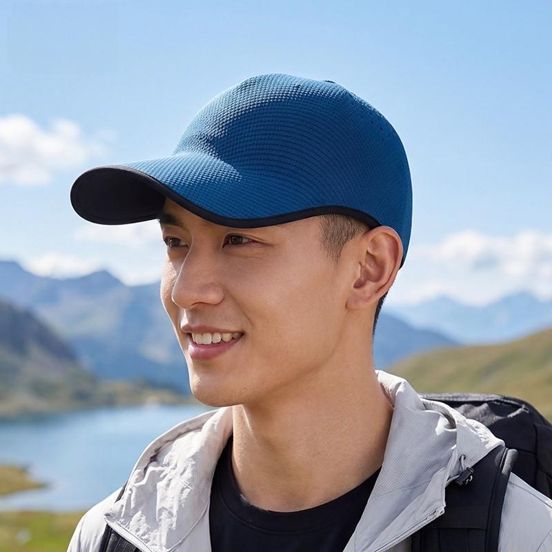 Crossborder Seamless Baseball Cap With Sun Protection For Outdoor Sports Enthusiasts