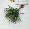 Fiori di Gigli Artificiali in Seta a Stelo Singolo per Decorazione Soggiorno o Tavola da Pranzo