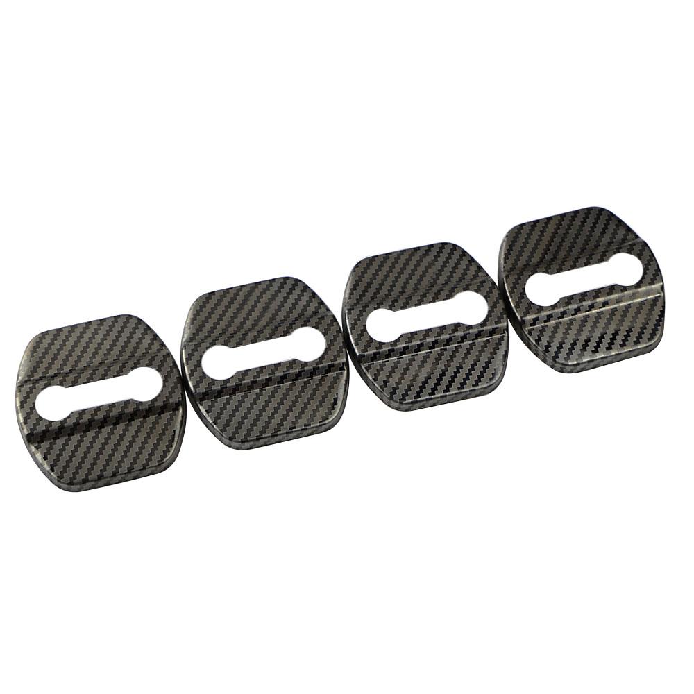 Car Door Lock Cover for Nissan Z Z33 Z34 350Z 370Z Fairlady Z GT4 Roadster NSport Car Interior Door Lock Buckle Protection Cover