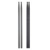 1 Pair 5A Carbon Fiber Drumsticks for Beginners Musical Instrument Percussion Parts Drum Sticks with Non-Slip Handle