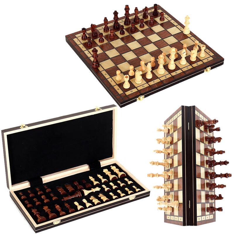 Brangdy Magnetic Wooden Chess Set