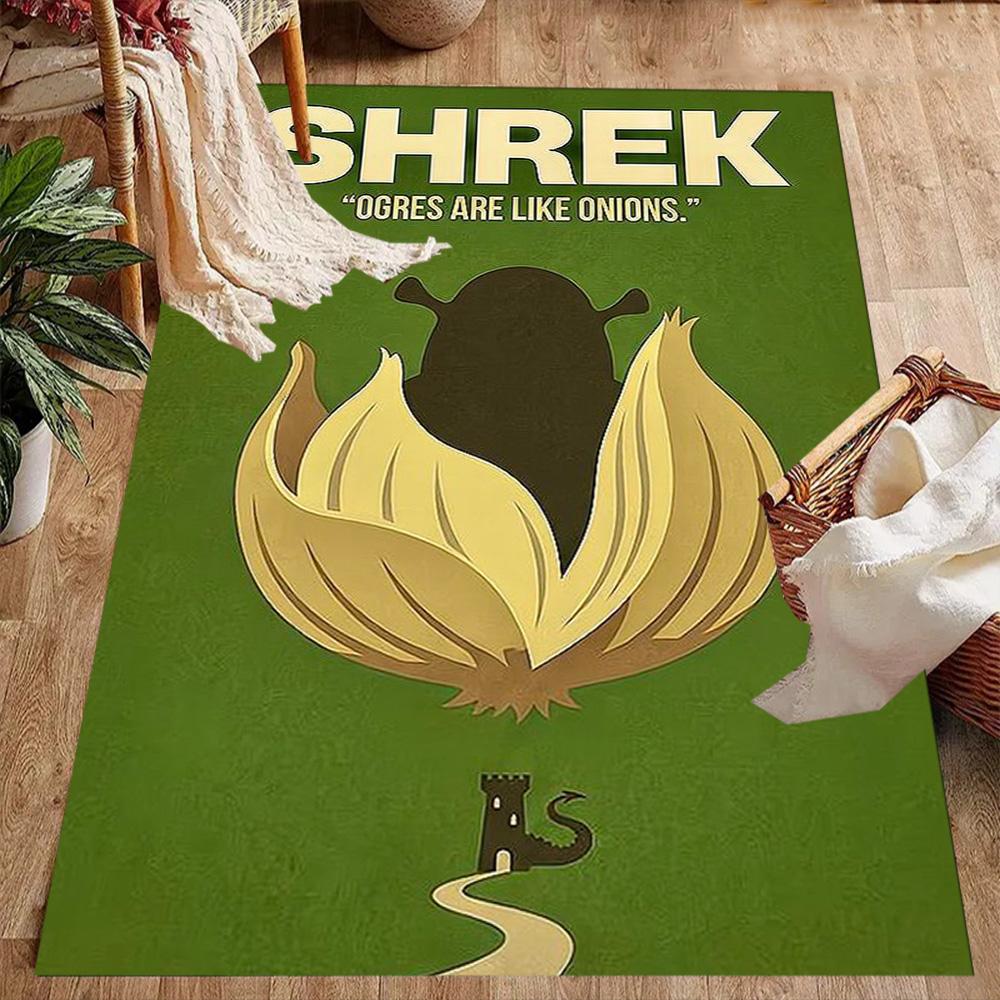 Shrek Floor Mat Perfect For Bedrooms Hallway Study Room Game Room Antislip Carpet Anime Office Decor Perfect Birthdaychristmas Gift Idea