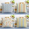 Modern Art AAriana Martin New British Pattern Cushion Cover Linen Pillowcase Soft  for Sofa Bed Home Room Decor
