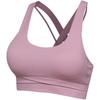 Women's High-Impact Sports Bra - Shockproof, Beautiful Back, Yoga & Running Fit with Chest Pad for Summer.