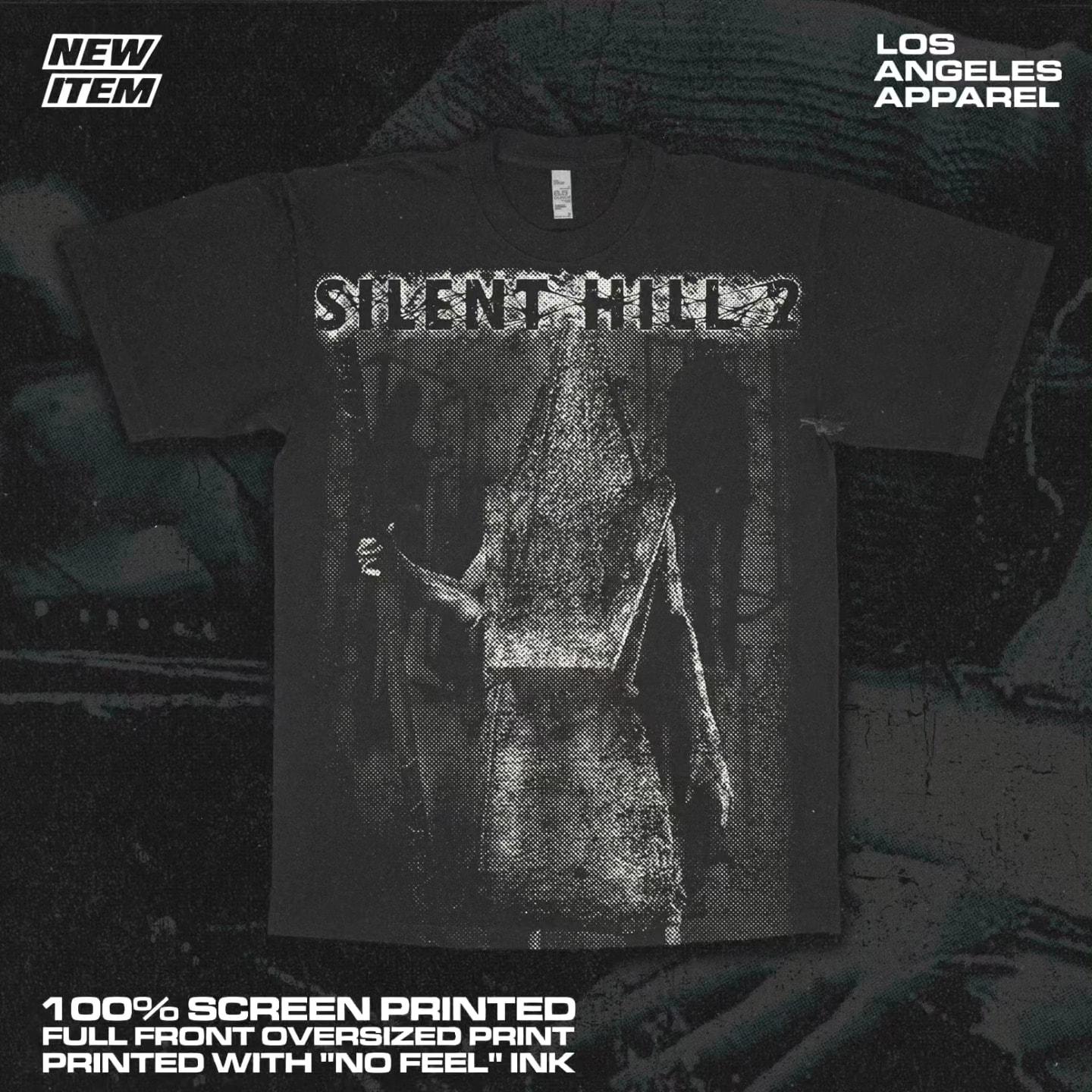

2025 Новые футболки Silent Hill 2 Хлопок Высокое качество одежды Повседневные футболки с коротким рукавом и круглым вырезом Взрослые футболки оверсайз 4XL