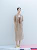 Reply Linen Blended Crochet Mid Skirt