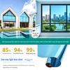 Frosted Privacy Glass Sticker for Bathroom/Toilet Windows: Anti-Peep Sunshade & Heat Insulation Film