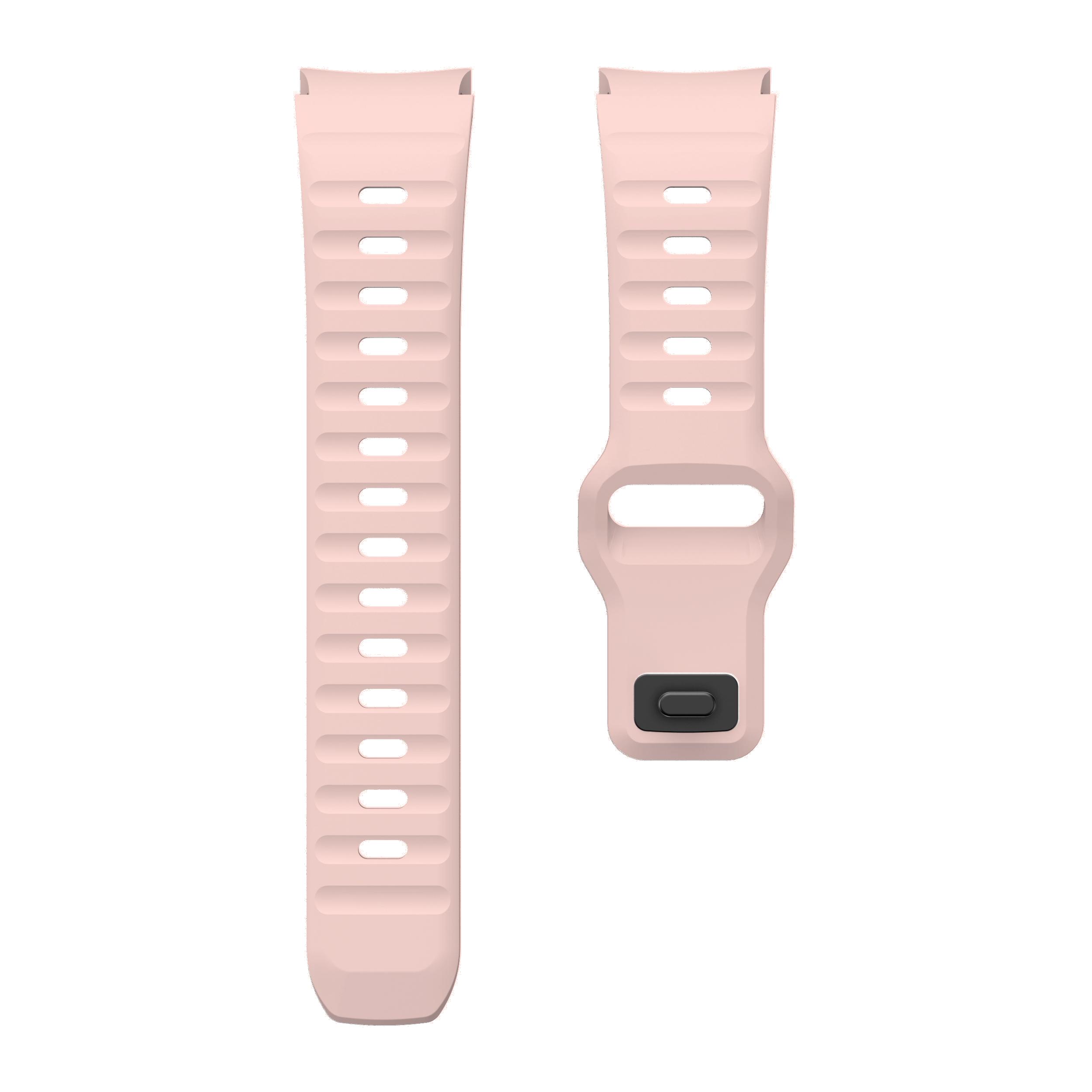 

Полный ремешок для Samsung Galaxy Watch FE 40 мм, легкая обратная пряжка для Galaxy Watch 4 5 6 7 40/44 мм, ремешок армейского зеленого цвета Galaxy watch 4 5 6 розовый