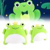Frog Prince Plush Soft Toy Cartoon Crown Doll Stuffed Animal Home Decor Gift