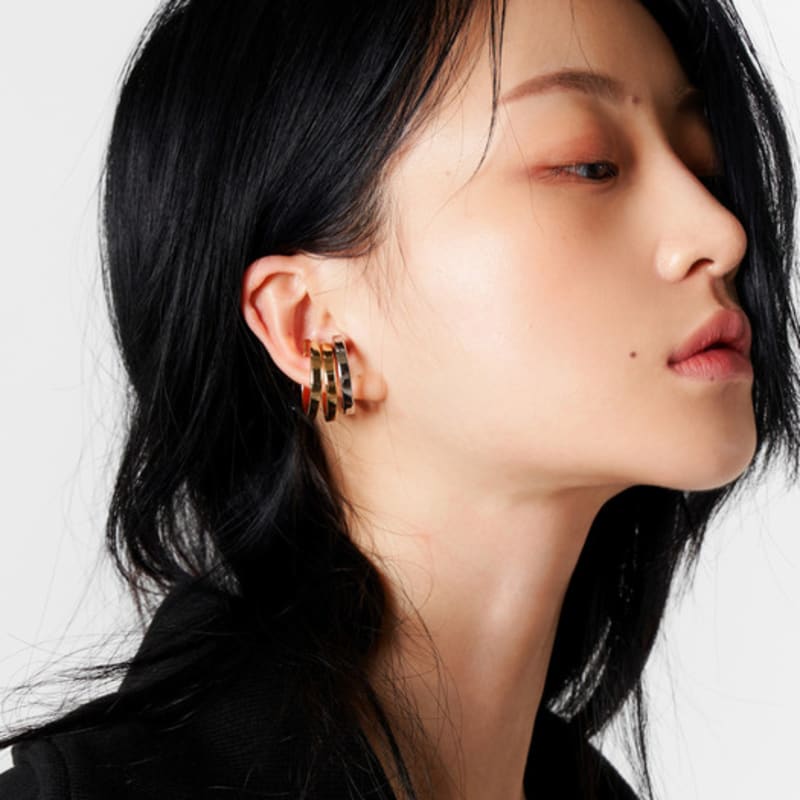 PERSONAL/SERVICE ARCH PILLAR EAR-CUFF / GOLD