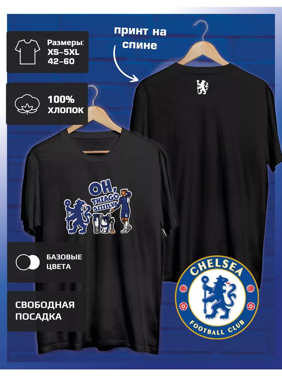 Chelsea FC Tiago Silva Printed T-shirt 2XL