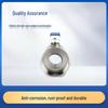 304/316 Stainless Steel One-Piece Ball Valve, Female Thread, DN15, 4-6 Points