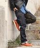 KOJIMA GENES Space Monkey Combo Pants Jeans Size 34 Men's Indigo/Black