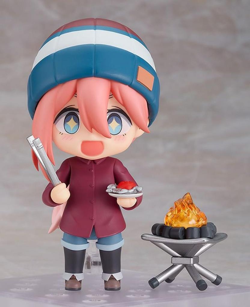 Nendoroid Yuru Nadeshiko Kakamigahara Solo Camp DX Edition Malovaná pohyblivá figurka Camp Ver. ABS&PVC bez vodního kamene