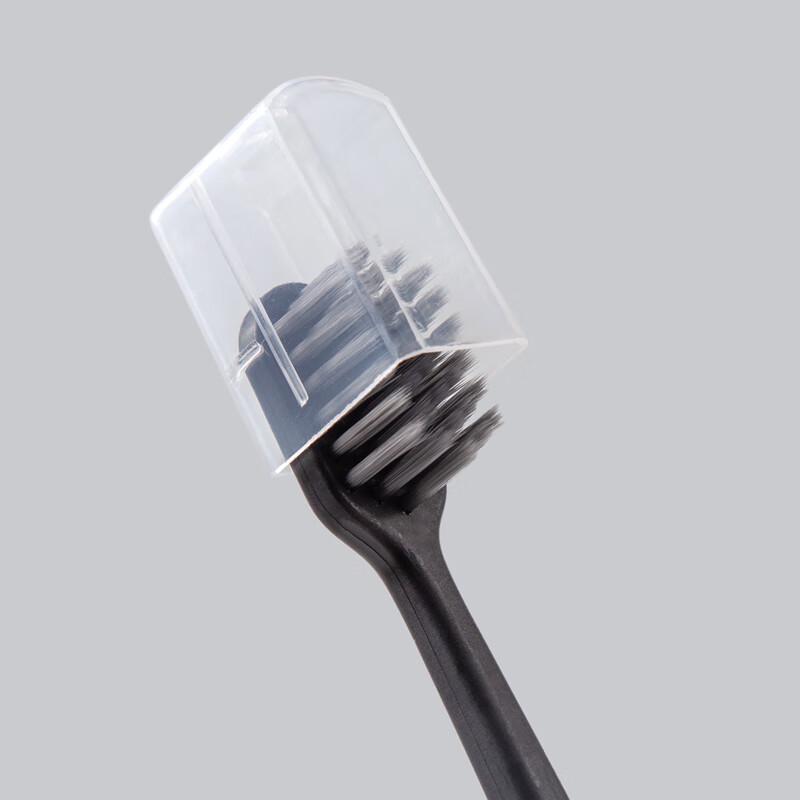 HAONIU Individually Packaged Adult Wide Head Soft Bristle Toothbrush, 4-Pack