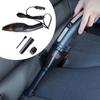 Portable Car Vacuum Cleaner Use 12000PA High Power with Long Nozzle Operate Rechargeable Handheld