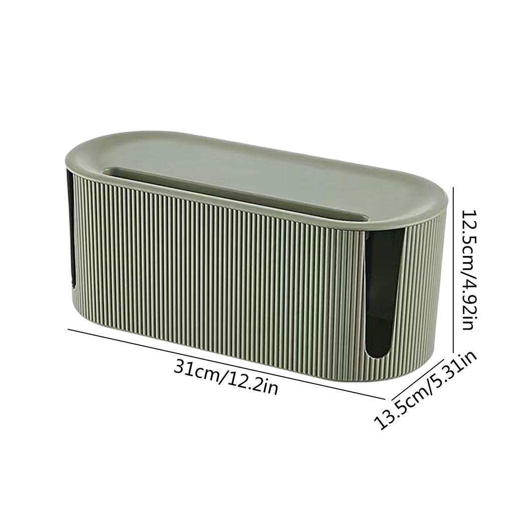 Cable Storage Box  Power Line Storage Case Dustproof Charger Socket Organizer Wire Case Home Cable Winder Organizer Case