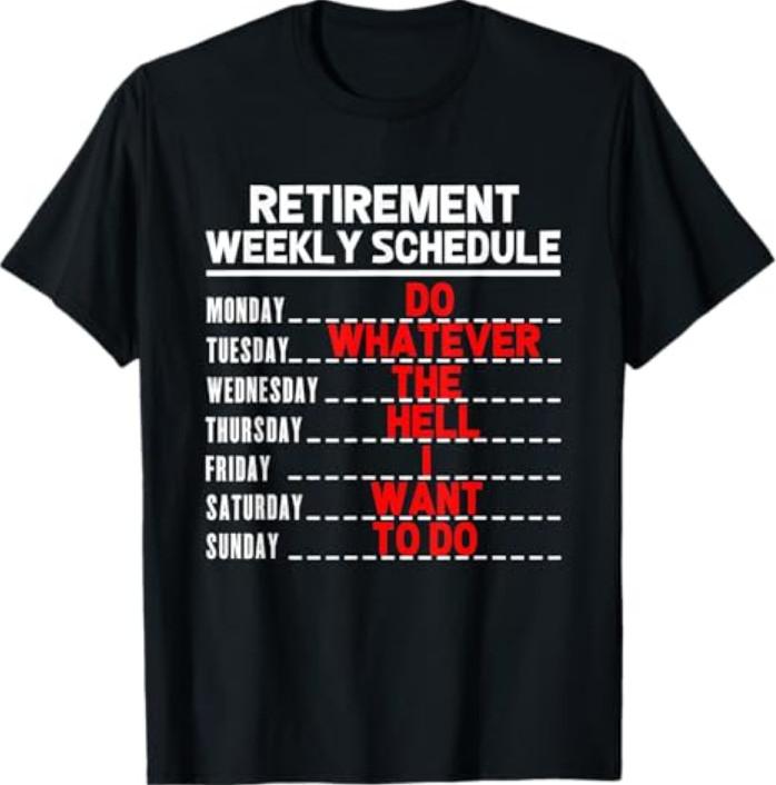 Beste Ruhestand Neuheit für Männer Frauen Papa Opa Ruhestand T-Shirt