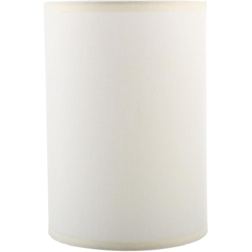 Lamp Shade Round Burlap Lampshade for E27 Bulbs Decorative Lamp Cover for Living Room Bedroom Study