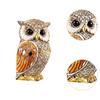 Owl Statue Shelf Decor Office Ornament Bedroom Modern Table Desk Cute Living Room Gift for Birds Lovers Sculpture Decoration