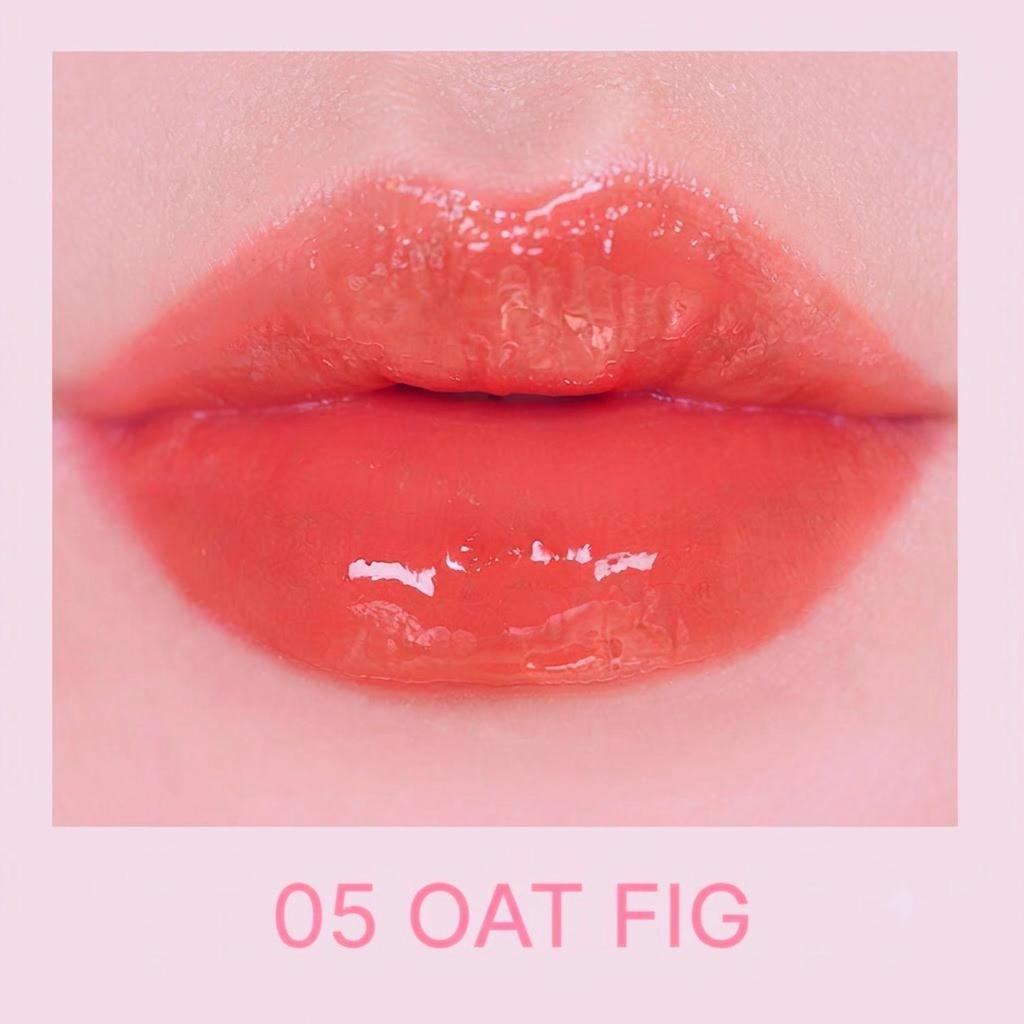 AMUSE Jelly Fit Tint #05 Oat Fig Korean Lip Tint Glossy Makeup 4g