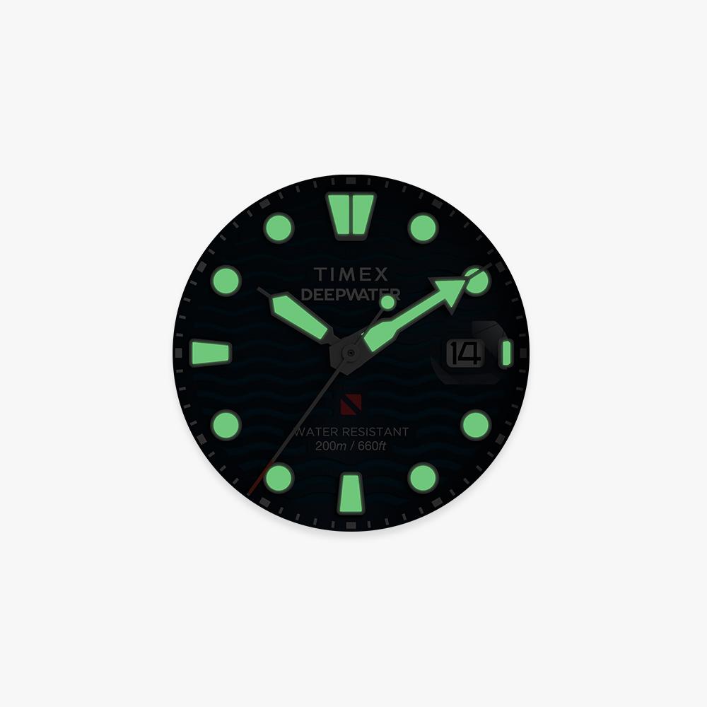 [Timex] Deepwater Meridian 200 Diving Watch 44mm TW2W81900