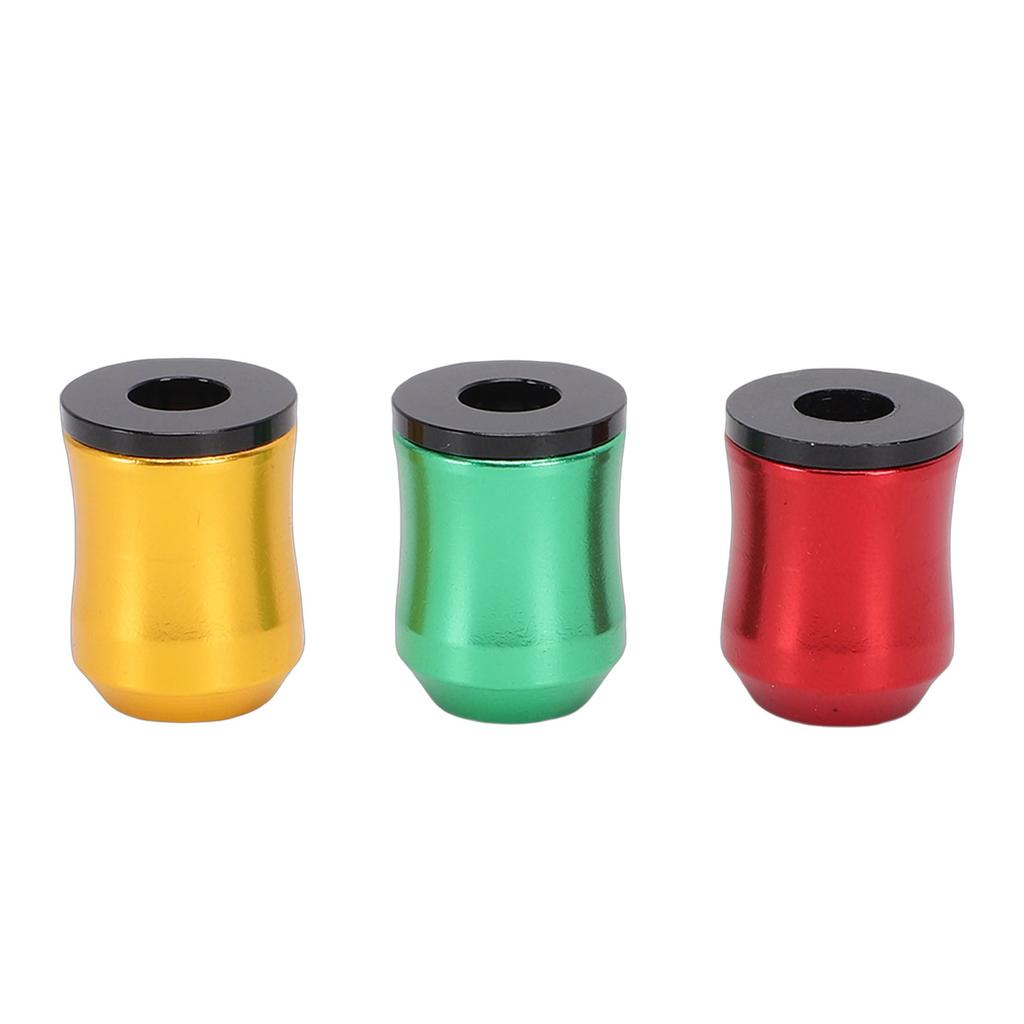 3PCS Screwdriver Head Magnet Rings Screw Drill Bit Holder Magnetizer Red Green Yellow