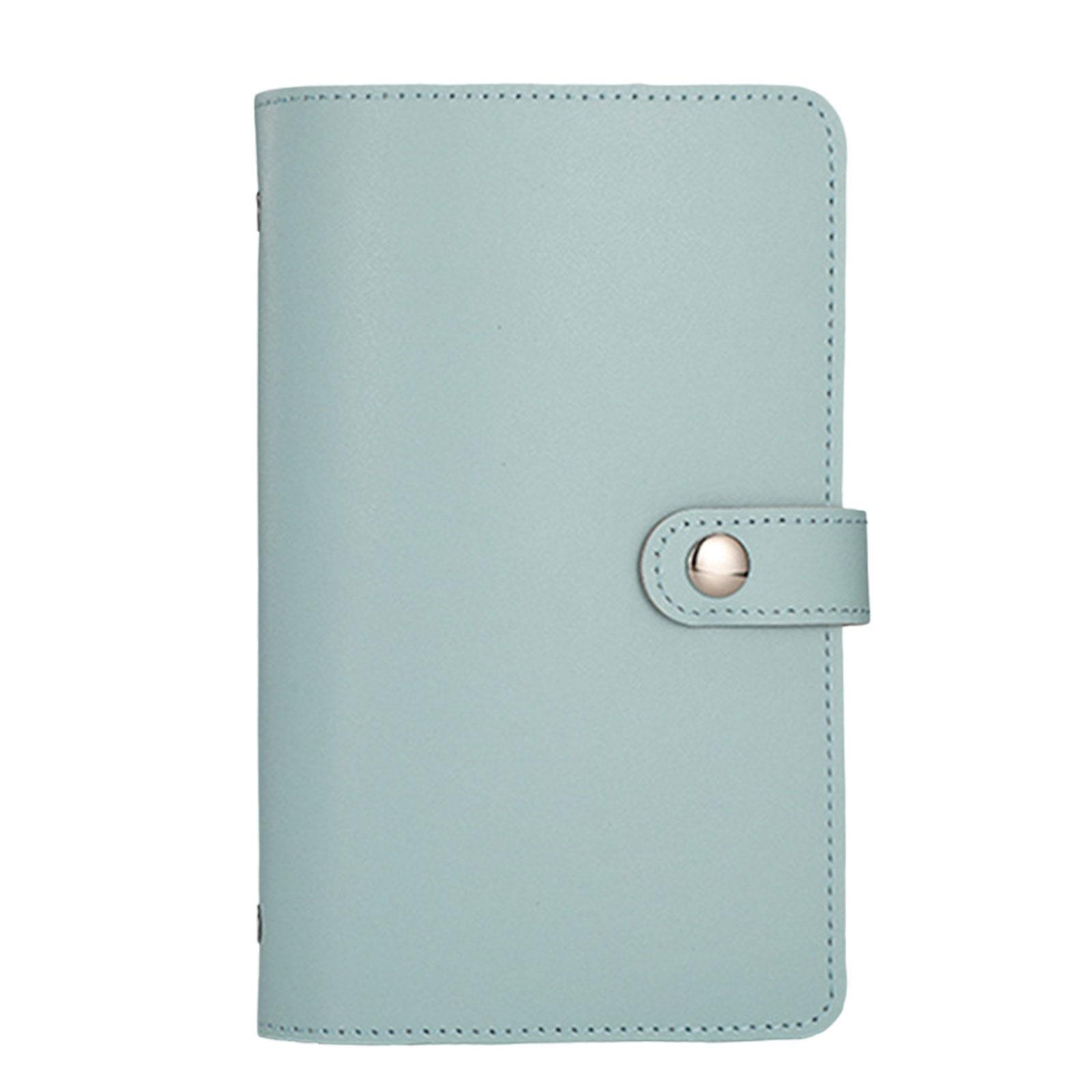 

Альбом на 50 карманных банкнот 7x4,5 дюйма, кожаный держатель для сбора банкнот, книга для хранения бумажных денег для коллекционера синий