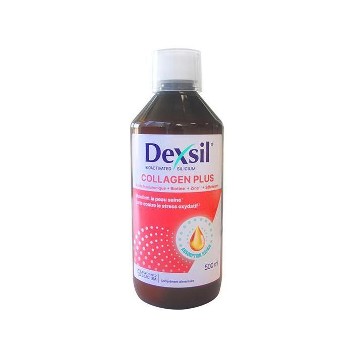 Dexsil Collagen Plus Beauté De La Peau Collagène Et Acide Hyaluronique 500 Ml