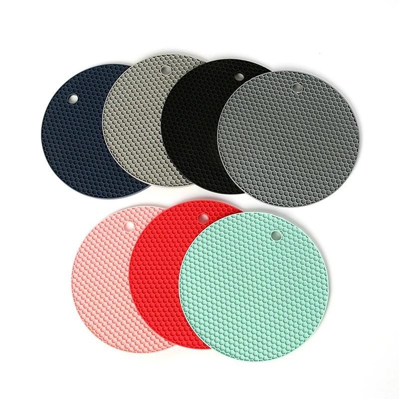 Silicone Trivet Mats Heat Resistant Pot Holders Multipurpose Non-Slip Pads for Kitchen Potholders Dishers Jar Open