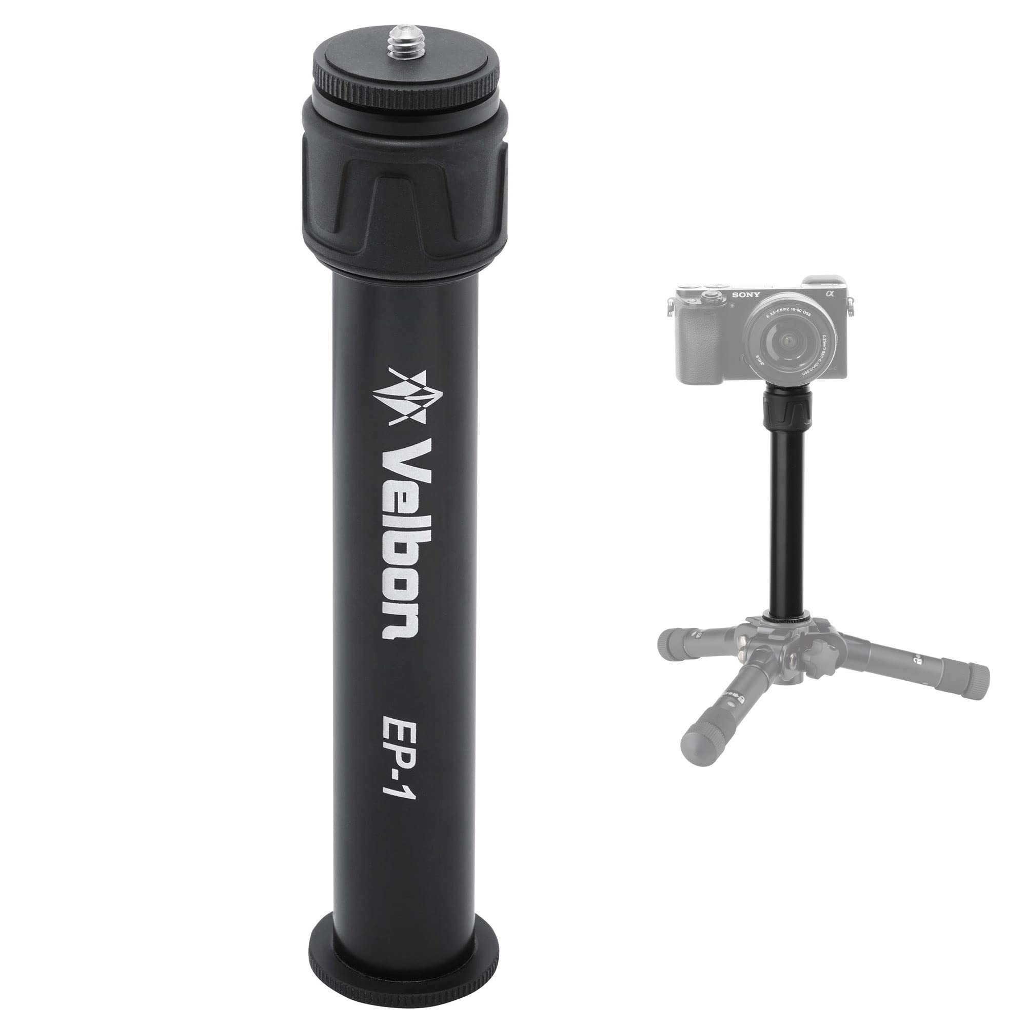 

Velbon Extension Pole Tripod Extension Elevator Extension EP-1 (501134) - Rod, Telescopic, Aluminum, чёрный