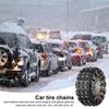 1 Stück Auto Reifen Radkette Stahlnägel Kette Auto LKW Winter Fahrzeugketten Auto Schnee Straße Off A H1D6