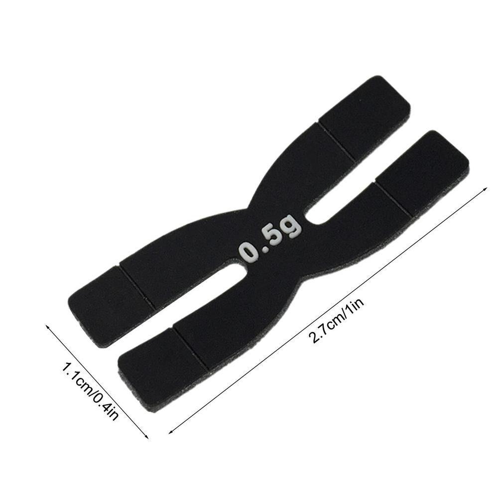 H-shaped Tennis Lead Tape Easy Installation Tennis Racquet Tapes Badminton Racket Weight Tapes