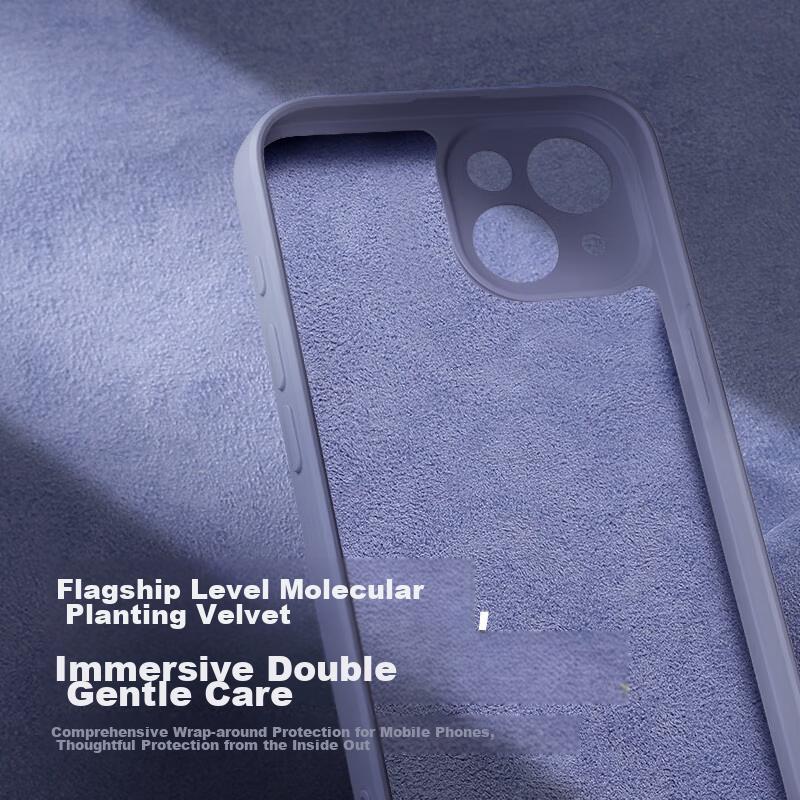 IPhone 15 Plus Case, Apple 15 Plus Protective Cover, Skin-Friendly Cloud-Feel Silicone Magnetic Full-Cover Soft Case, Royal Blue