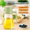 Large Capacity Leak-Proof Glass Oil Sprayer and Pour Bottle with Cover and Handle for Kitchen