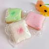 Anti-stress Toy Bread Butter Squeeze Toy Slow Rising Stress Relief Realistic Anxiety Ball Toast Sensory Fidget for Anxiety Birthday Party